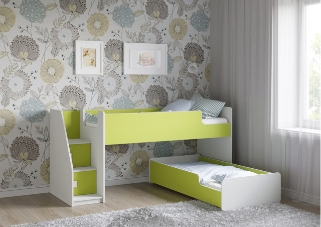 Детская выкатная кровать Легенда К402.41 в Железногорске